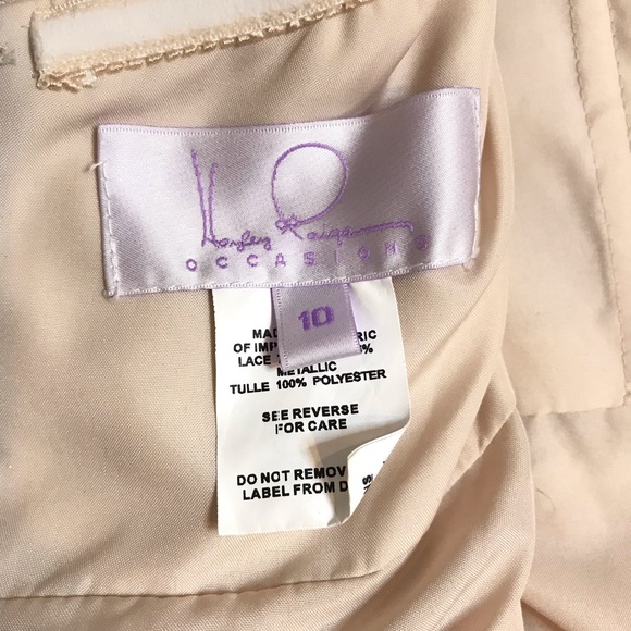 Hayley Paige Strapless pageant formal dress - Picture 7 of 8